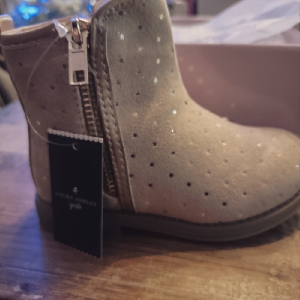 Polka Dot Print Boot LAURA ASHLEY